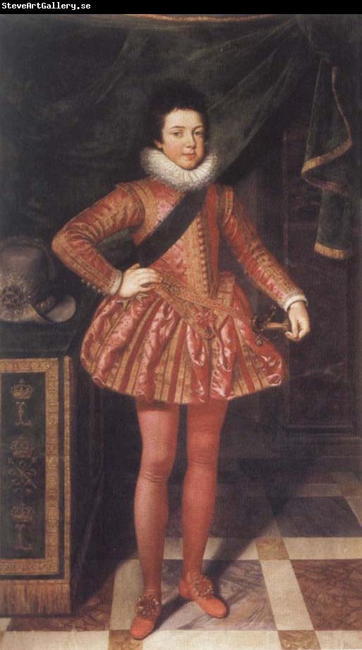 POURBUS, Frans the Younger Louis XIII as a Child